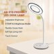thumbnail image 2 of Miady Led Desk Lamp 6w 48 Leds Table Lighting, 3 Color Temperatures X 4 Brightness Modes, Eye-caring, Dimmable Office Gooseneck Lamp With Adapter, Sen, 2 of 5