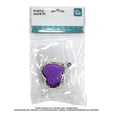 thumbnail image 1 of Porta gafete Pen + Gear Retráctil Transparente con Corazón Morado, 1 of 2