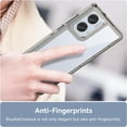 thumbnail image 6 of Case for Moto G85 5G,Moto G85 5G Case,Transparent TPU+PC Acrylic Protective Military Grade  Heavy Duty Protection Phone Case for Motorola Moto G85 5G(Gray), 6 of 16