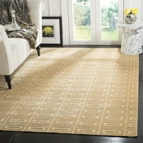 SAFAVIEH Mirage Charmaine Geometric Area Rug, Champagne, 9' x 12'