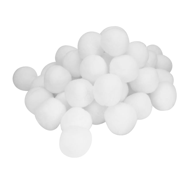 Snow Ball Fight,50Pcs 7cm Imitation Snow Snow Ball Toy Fake Snow Ball Multi-Functional