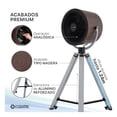 thumbnail image 4 of Ventilador de Pedestal con Tripié tipo Reflector, Estilo Retro Industrial (Madera, 124 cm), 4 of 7