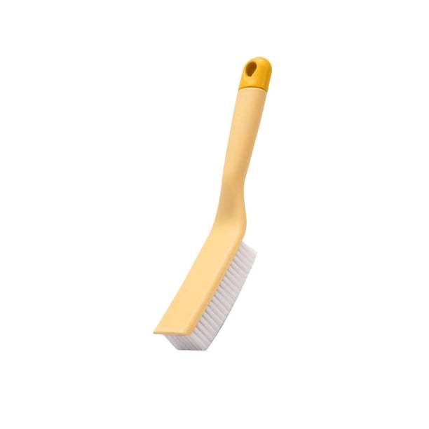 Cepillo para Limpiar Zapatos, con Cerdas Suaves, Cepillo de Fregar, Estropajo, con Mango Rígido, Longitud de 23 cm, para Limpieza del Hogar, Cocina, Baño