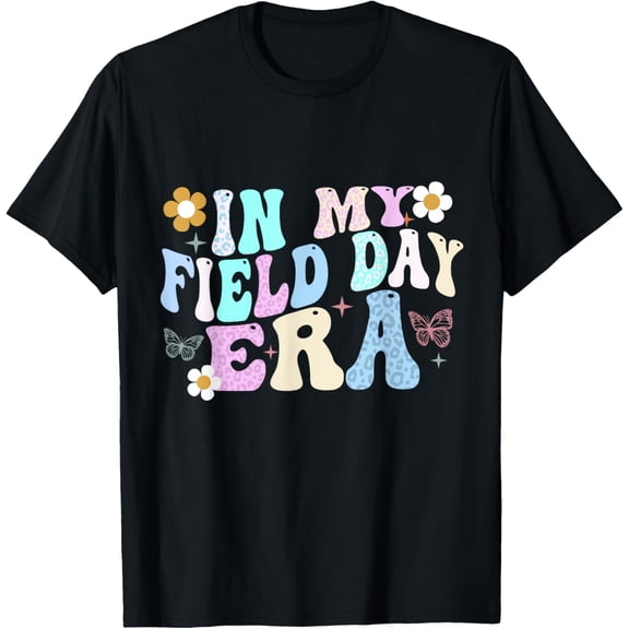 Exquisite and comfortable-In My Field Day Era Shirts Field Day For Teacher Kids Girls T-Shirt
