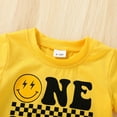 thumbnail image 4 of Younger Tree Baby Boy Summer Clothes Short Sleeve Smile Short Sets 1st Birthday Gifts for Boy for 6-12 Months, 4 of 7