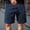 Dark Blue, variant on Adeawade Jeans For Mens Straight Leg Denim Pants Loose Fit Jeans Solid Color Baggy Slacks Knee Length Shorts Basic Clothes 3Xl White