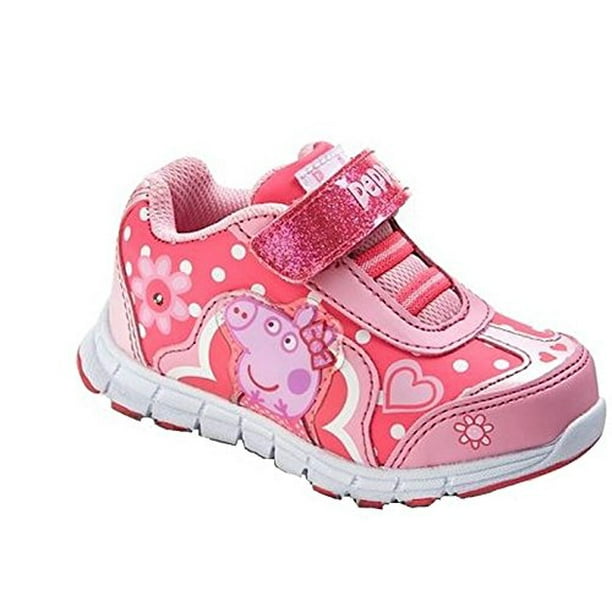 Peppa Pig Peppa Pig Light Up Sneaker Toddler Girls Shoe Pink 6