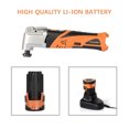 thumbnail image 3 of PrimeCables 12 Volt Cordless Oscillating Multi-Tool Kit for cutting, sawing/ scraping/ sanding, 3 of 9