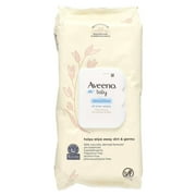 Aveeno Baby Wipes 64 Count Sensitive (Pack of 3)