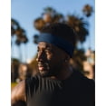 thumbnail image 7 of Suddora Adult Solid Color Sweatband Headband, Navy, 7 of 7