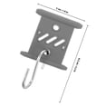 thumbnail image 2 of KAKOWELY 2Pack Camping Awning Holder Silicone Multi Waterproof Hook Shape Garden Use RV Accessories, 2 of 8
