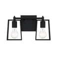 thumbnail image 5 of 12113FB2 Craftmade Lighting Dunn - 2 Light Bath Vanity In Transitional Style-7.88 Inches Tall and 13.25 Inche Wide-Flat Black Finish, 5 of 5
