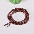 thumbnail image 2 of 108 Mala Prayer Beads Sandalwood Buddhist Bracelet Necklace Meditation 6mm F8L5, 2 of 7