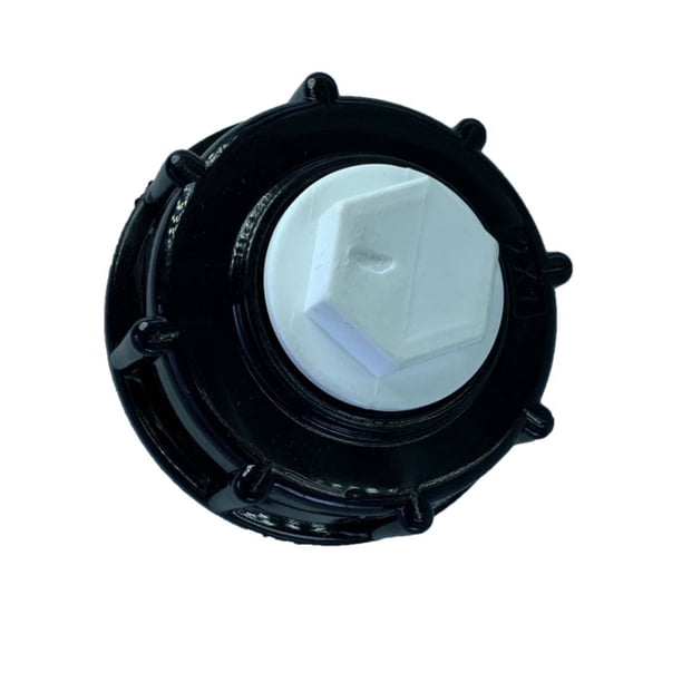 Speravity Adaptador de barriles de agua de plástico IBC, accesorio de herramienta de conexión de conector de manguera de jardinería desmontable Materiales de construcción 1 pulgada Speravity TO008846-03