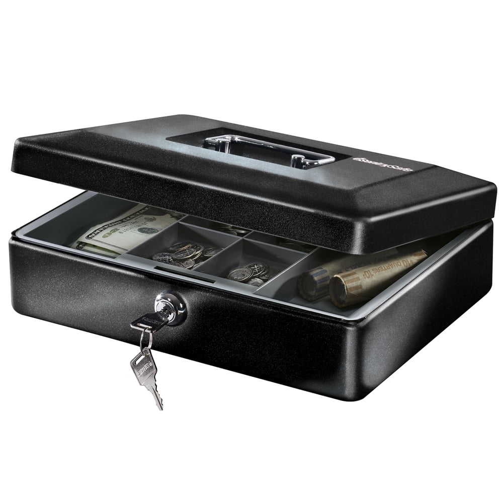 SentrySafe CB-12 Cash Box with Money Tray