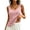 Pink, variant on Luivaraty Tank Tops for Women Floral Print Shrits Soft Built in Bras Round Neck Sleeveless Homewear Blouse, S-L
