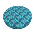 thumbnail image 1 of Easygdp Seahorse Print Easy To Install Bar Stool Covers&Stool Covers Round&Elastic Stool Cover, Barstool Covers,Washable&Bottom With Elastic Edge-12 inch, 1 of 7