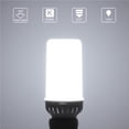 thumbnail image 4 of Injueey E27 12W Bombilla LED 85-265V Alto CRI Iluminación del hogar Blanco frío / Blanco cálido Lámpara de ahorro de energía Bombilla LED Iluminación novedosa frío Injueey HA025532-02, 4 of 6