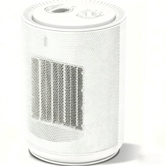 Auseo Space Heater Small,1500W Portable Electric Heater for Indoor Use, PTC Ceramic Fast Safety Heat for Bedroom, Office