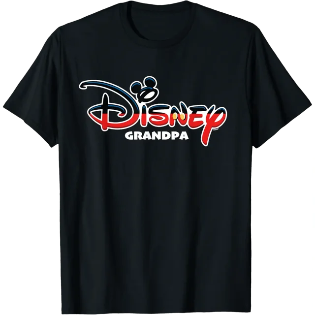 Disney Grand-Père Mickey Logo Voyage en Famille Vacances T-Shirt Assorti Toutes Tailles P-5TG
