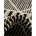 thumbnail image 6 of Unique Loom Outdoor Trellis Collection Area Rug - Dalyan (2' 7" x 10' Runner Black/Natural), 6 of 10
