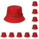 thumbnail image 1 of Sombrero de Pescador Minnieouse Cómodo Transpirable Protección Solar Gorro Rojo 58cm, 1 of 6
