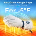 thumbnail image 2 of SAVIOR HEAT Heated Gloves for Men Women, EH 8 Pro Electric Leather Ski Gloves for Extreme Cold -5℉, Aero-Grade Aerogel 3M Insulation, 3000mAh Rechargeable Battery Waterproof for Skiers, 2 of 16