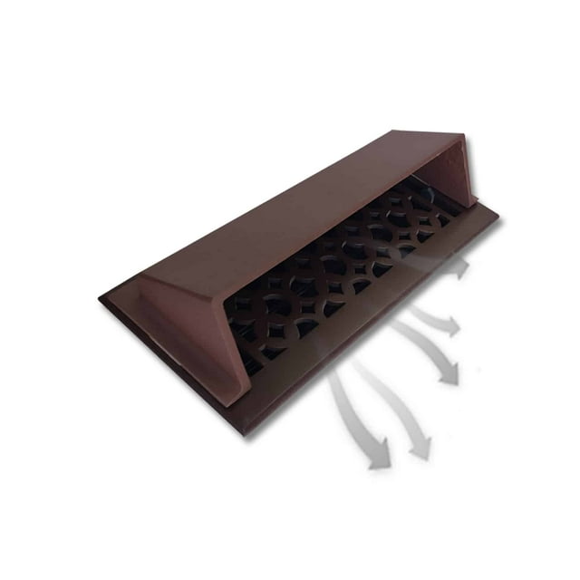 Metal Floor Vent Air Deflector 4″x12″ & 6″x12″ – Heavy-Duty Cast Aluminum HVAC Vent Cover – Airflow Diverter for Furniture & Curtains, Modern Decorative Floor Register