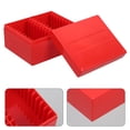 thumbnail image 1 of SKISUNO 1Set Challenge Coin Holders Coin Storage Box PC Red for Collectors Home Use, 1 of 7