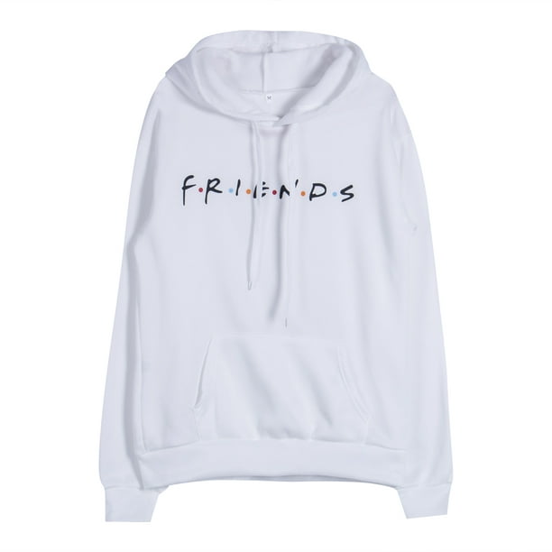 Hommes Femmes Amis Print Sweat à Capuche Pull-Over Pull Dames Pull Pull