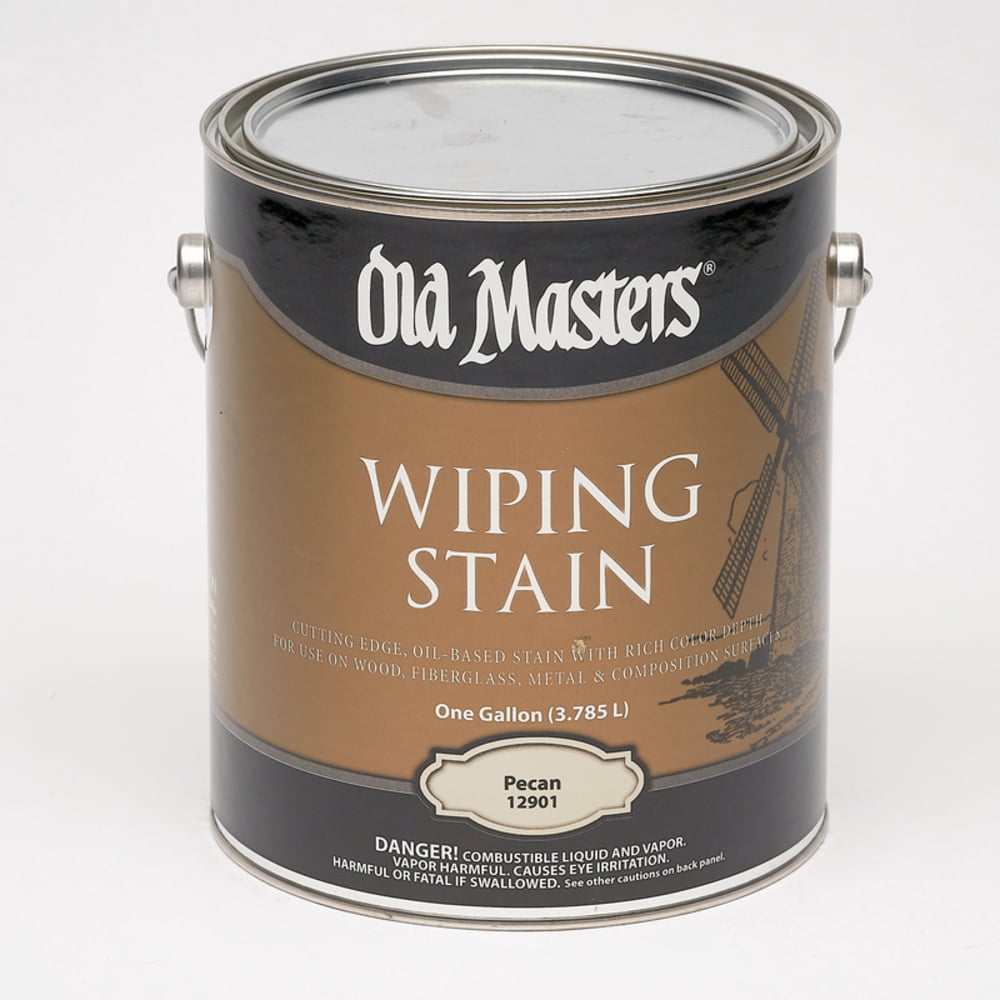 Old Masters Semi-Transparent Pecan Oil-Based Wiping Stain 1 gal