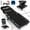 Black with Tire Kit, Wrench & Storage, variant on 36" Folding Creeper with Tire Repair Kit & 5 Storage Boxes – Mechanic Creeper Seat, 330 LBS Capacity Rolling Garage Chair with 6 Swivel Casters