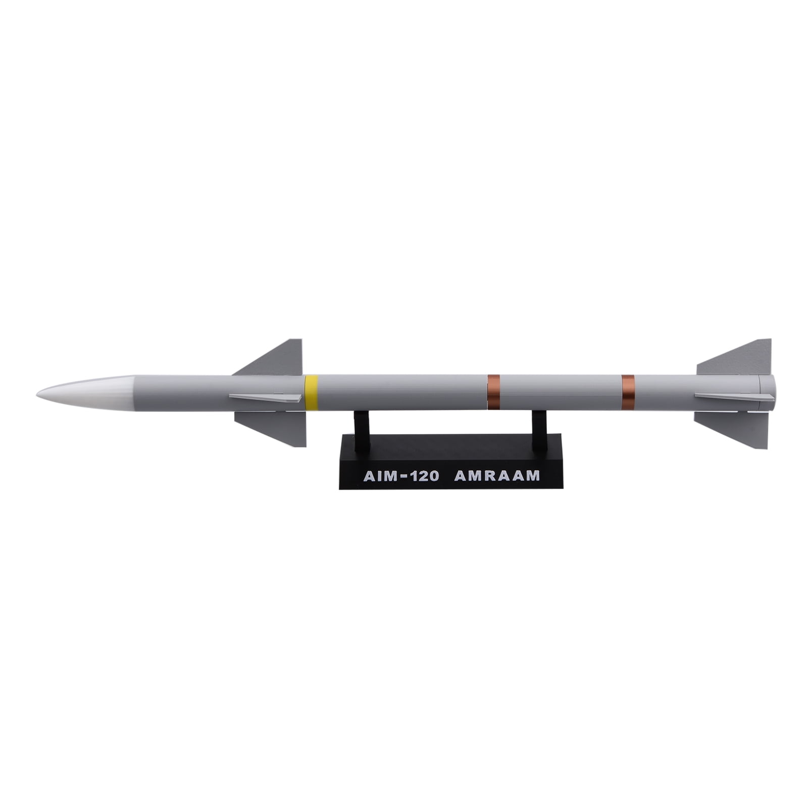 ARCADORA AIM-120 AMRAAM Missile Model 1:8 Scale 19in Advanced Medium-Range Air-To-Air Replica PLA Plastic Decor