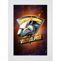 Virtus.Pro Logo Poster