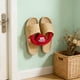 thumbnail image 4 of Estante adhesivo de pared para sandalias | Soporte para zapatos sin taladro | Organizador autoadhesivo para baño, 4 of 6