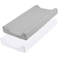 thumbnail image 1 of 2 Pack Changing Pad Covers For Changing Table (only Cover) (style F), 1 of 5