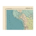 thumbnail image 5 of Historic Map - North America Physical - Schrader 1908 - 29.49 x 23 - Vintage Wall Art, 5 of 5