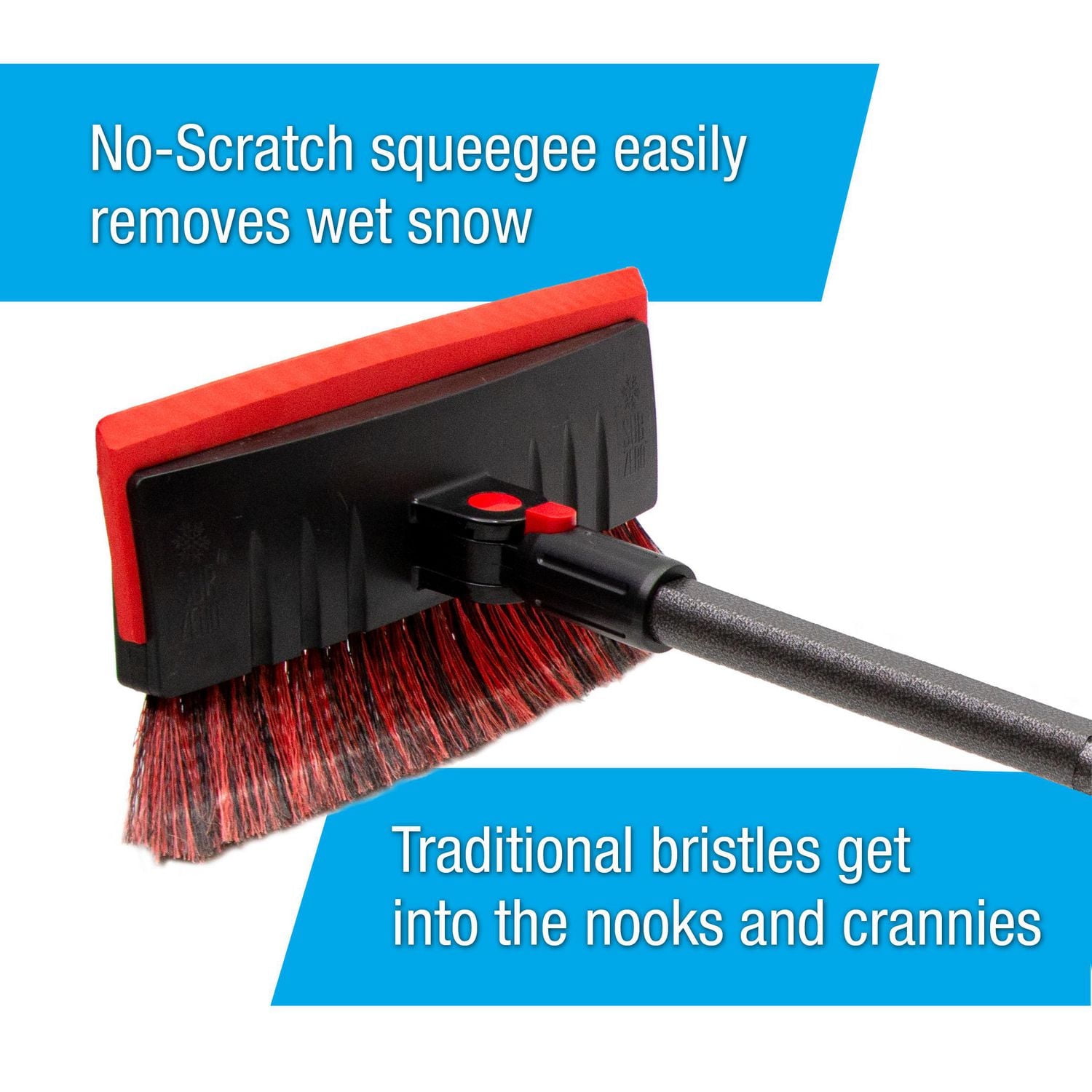 Balai à neige et grattoir à glace pivotant MAXX-Force™ de 60 po Balai à neige 60" avec grattoir à glace