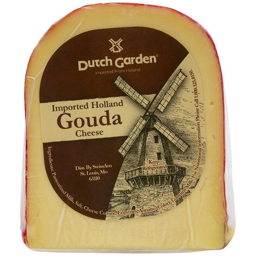 Dutch Garden Imported Holland Gouda Cheese, 1 lb