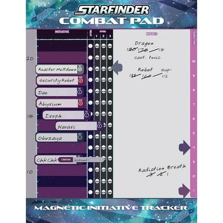 Starfinder Combat Pad (S2), (Hardcover)
