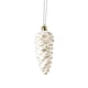 thumbnail image 1 of Adornos navideños feimajia, decoración navideña, blancos, dorados, estrella, piña, árbol de Navidad, colgante, bola navideña, decoración colgante, 1 of 6