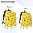 thumbnail image 3 of KLL Sunflowers2 Print Travel Laptop Backpack - College Backpack Business Work Bag Nurse Bag Casual Daypack for Weekender Business Hiking -Small, 3 of 6