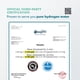 thumbnail image 5 of Generador de botellas de agua de hidrógeno PIURIFY 4100+ PPB Silver, 5 of 9