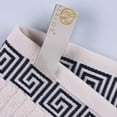 thumbnail image 5 of Superior Athens 6-Piece Cotton Greek Scroll Towel Set, Ivory-Black, 5 of 9