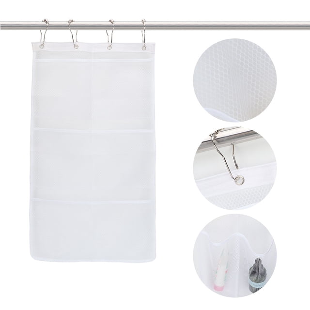 Accesorios de baño, organizador de ducha colgante de malla para baño, organizador de ducha colgante de malla para baño, confiabilidad excepcional
