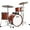 Multicolor, variant on Ludwig Classic Oak 3-Piece Downbeat Shell Pack With 20" Bass Drum Sky Blue Pearl