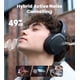 thumbnail image 2 of Auriculares Edifier W80 para colocar sobre las orejas con ANC -49 dB Bluetooth V5.4, 2 of 9