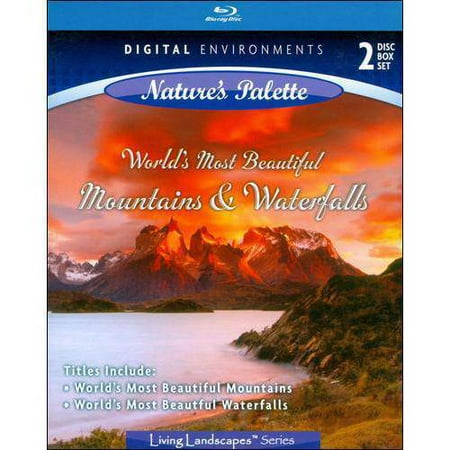 Living Landscapes: World's Most Beautiful Mountains / World's Most Beautiful Waterfalls (Blu-ray) (Widescreen)