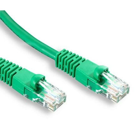 - 3' ft Foot Cat5e Green RJ45 Cable UTP Ethernet Network LAN by BattleBorn - NEW