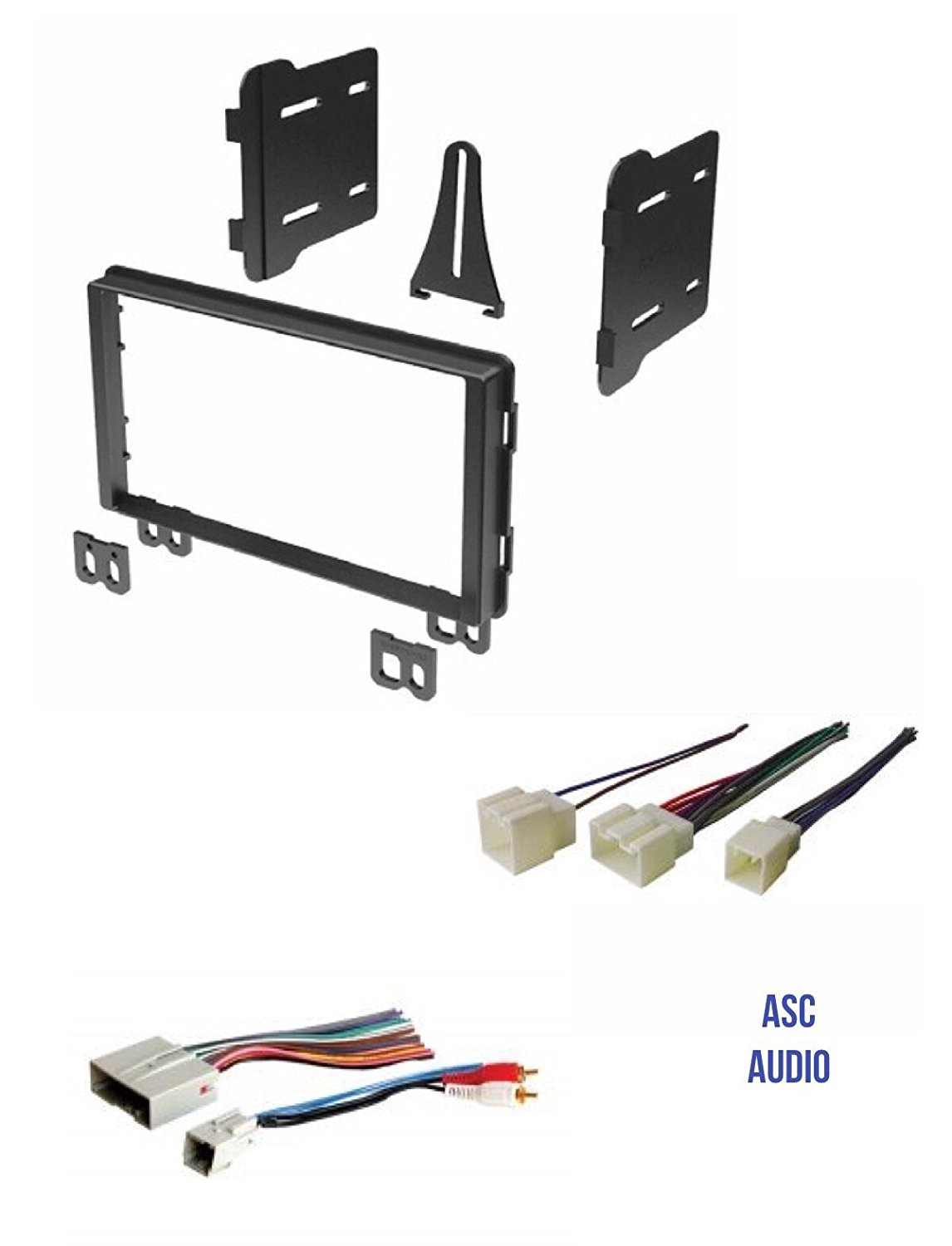 Double Din Car Stereo Radio Install Dash Kit And Wire